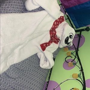 Polar bear adult onesie